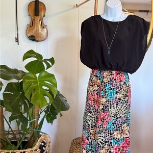 🌞 ASTR Riva Black Crop Top, Fully Lined #49